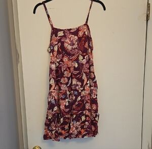 Floral Spaghetti Strap Dress